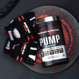 Передтренувальний комплекс Premium Nutrition (Pump Pre-Workout), 385 г, Цитрусово-персиковий