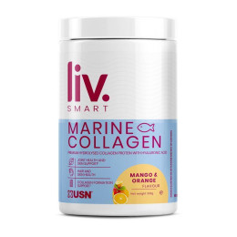 Колаген морський USN LivSmart Marine Collagen 330 г, Манго апельсин