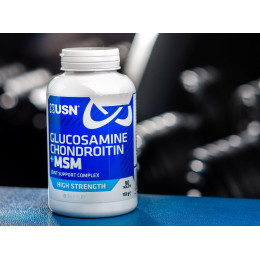 Глюкозамін хондроїтин МСМ USN Glucosamine Chondroitin MSM, 90 табл