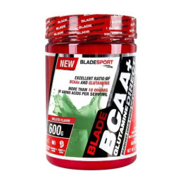 Амінокислоти БЦАА + Глютамін (BCAA + Glutamine Direct) Blade Sport 600 г, Мохіто