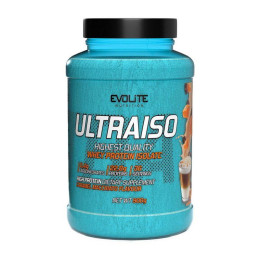 Сироватковий протеїн ізолят Evolite Nutrition Ultra Iso 900 г, Карамельне макіато