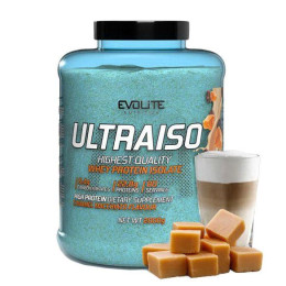 Сироватковий протеїн ізолят Evolite Nutrition Ultra Iso 2000 г, Карамельне макіато