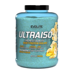 Сироватковий протеїн ізолят Evolite Nutrition Ultra Iso 2000 г, Банан