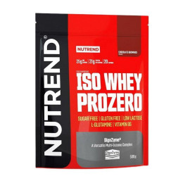 Сироватковий протеїн ізолят Nutrend Iso Whey Prozero 500 г, Печиво та крем