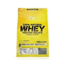 Сироватковий протеїн ізолят OLIMP 100% Natural Whey Protein Isolate 600 г, Природний