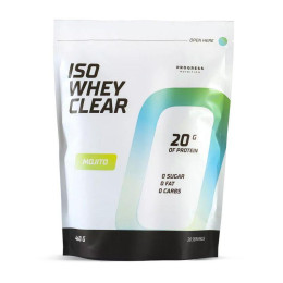 Сироватковий протеїн ізолят Progress Nutrition Iso Whey Clear 460 г, Лимон лайм