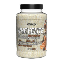 Сироватковий протеїн Evolite Nutrition Whey Elite 900 г, Горіховий крем