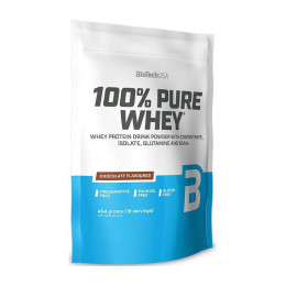 Сироватковий протеїн концентрат BioTech 100% Pure Whey 454 г, Лісовий горіх