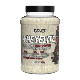 Сироватковий протеїн Evolite Nutrition Whey Elite 900 г, Шоколадна вишня