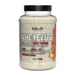 Сироватковий протеїн Evolite Nutrition Whey Elite 900 г, Полуниця