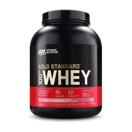 Сироватковий протеїн концентрат Optimum Nutrition 100% Whey Protein 2300 г, Французька ваніль