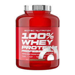 Сироватковий протеїн концентрат Scitec Nutrition 100% Whey Protein Professional 2300 г, Банан