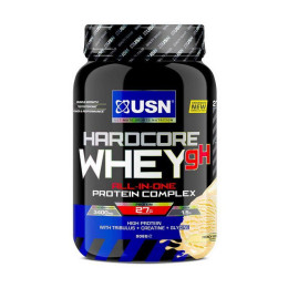 Сироватковий протеїн концентрат USN Hardcore Whey 908 г, Ваніль