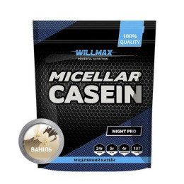 Міцелярний казеїновий протеїн Willmax Micellar Casein 900 г, Банан