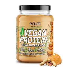 Рослинний протеїн Evolite Nutrition Vegan Protein 900 г, Арахісовий крем