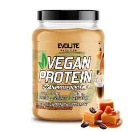 Рослинний протеїн Evolite Nutrition Vegan Protein 900 г, Карамельне макіато