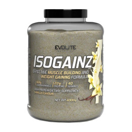 Гейнер Evolite Nutrition Iso Gainz 4000 г, Ваніль