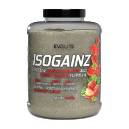 Гейнер Evolite Nutrition Iso Gainz 4000 г, Полуниця