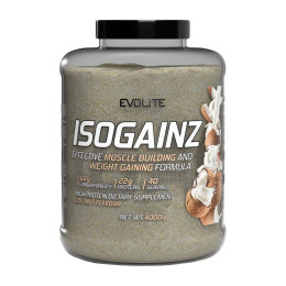 Гейнер Evolite Nutrition Iso Gainz 4000 г, Кокос