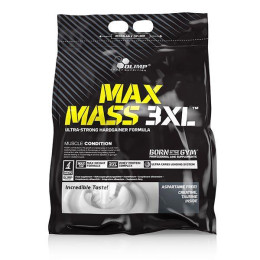 Гейнер OLIMP MAX MASS 3 XL 6000 г, Полунична сила