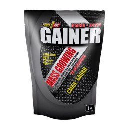 Гейнер Power Pro Mass Growing Gainer 1000 г, Шоколад