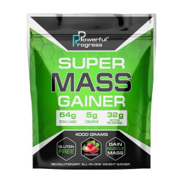 Гейнер Powerful Progress Super Mass Gainer 4000 г, Ваніль