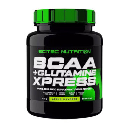 Амінокислоти BCAA + Glutamine Xpress Scitec Nutrition 600 г, Лайм