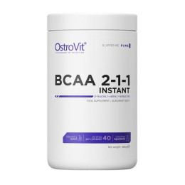 Амінокислоти BCAA 2-1-1 Instant OstroVit 400 г, Чистий