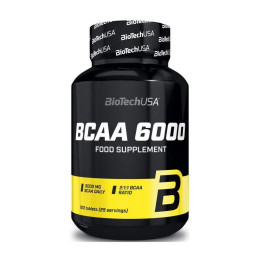 Амінокислоти BCAA 6000 BioTech 100 табл