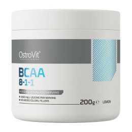 Амінокислоти BCAA 8-1-1 OstroVit 200 г, Лимон