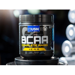 Амінокислоти BCAA Complete Amino + EAA USN 400 г, Синя малина