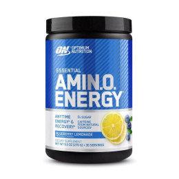 Амінокислоти Optimum Nutrition (Amino Energy) у порошку 270 г, Блакитна малина