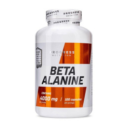 Бета-Аланін Progress Nutrition (Beta Alanine) 4000 мг 100 капсул