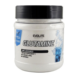 Глютамін у порошку Evolite Nutrition (Glutamine) 400 г, Неароматизований