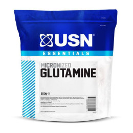 Глютамін мікронізований порошок USN (Glutamine Micronized) 500 г, Неприправлений