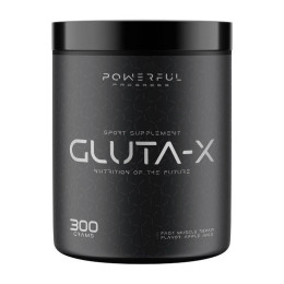 Глютамін Gluta-X Powerful Progress у порошку 300 г, Полуничний мікс