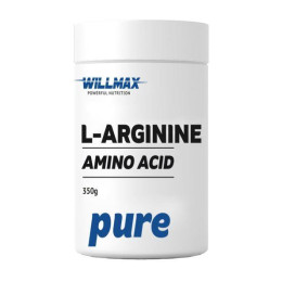 Л-Аргінін Willmax (L-Arginine) 350 г, Чистий