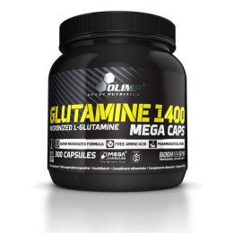 Л-Глютамін Olimp (L-Glutamine) 1400 mega caps 300 капсул