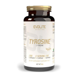 Тирозин Evolite Nutrition (Tyrosine) 100 веган капсул