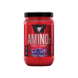 Амінокислотний комплекс BSN Amino X 435 g (Blue Raspberry) EU BSN