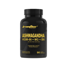 Ашвагандха IronFlex Ashwagandha KSM-66 + Magnez + B6 90 vcaps IronFlex