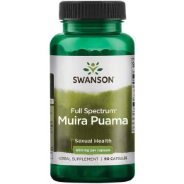 Muira Puama 400 mg 90 Caps Swanson