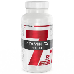 Вітамін Д3 Vitamin D3 4000 IU 120caps 7Nutrition