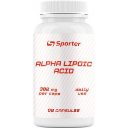Альфа-липоевая кислота Sporter Alpha Lipolic Acid 60 капсул Sporter