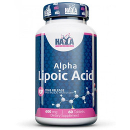 Альфа-липоевая кислота Haya Labs Alpha Lipoic Acid 600mg 60 tabs