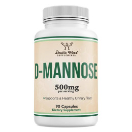 D-манноза Double Wood Supplements D-Mannose 500 mg 90 caps