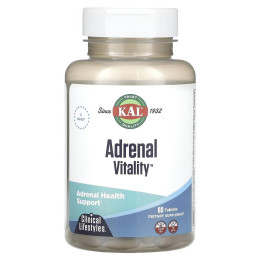 Підтримка надниркових залоз KAL Adrenal Vitality 60 Tablets KAL