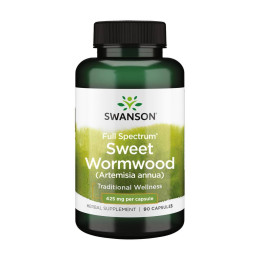 Полин солодкий Swanson Full-Spectrum Wormwood 425 mg, 90caps Swanson