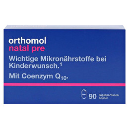 Orthomol Natal Pre, Ортомол Натал Пренатальний, 90 днів (капсули)