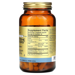 Модуляторы гомоцистеина Solgar (Homocysteine Modulators Gold Specifics) 120 вегетарианских капсул